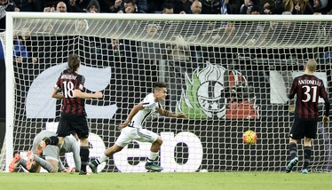 Serie A, diretta Juventus-Milan 1-0