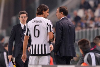 Juventus, Allegri: «Khedira tornerà tra una settimana»