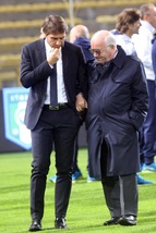 Italia, Tavecchio: «Fiducioso sul rinnovo di Conte»