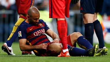 Champions League, Barcellona- Roma: dubbio Mascherano