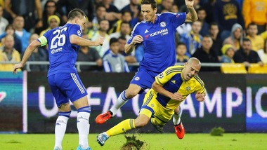Champions League, Maccabi Tel Aviv-Chelsea 0-4: poker inglese