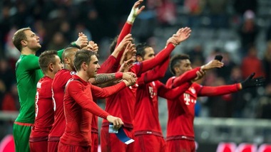 Diretta Champions League, Bayern Monaco-Olympiacos 4-0