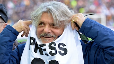 Serie A Sampdoria, Ferrero: «Contro la Lazio per ridare tre zucchine»