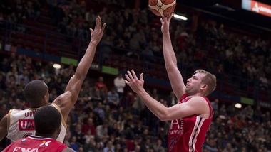 Basket, Eurolega: Milano, quota in salita a 2,15