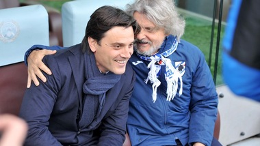 Serie A Sampdoria Ferrero su Montella: «Un grande allenatore»