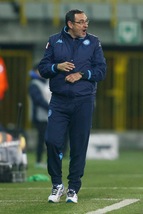 Europa League, Napoli, Sarri: «Passo avanti per la mentalità vincente»