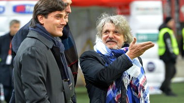 Serie A Sampdoria, Ferrero: «Forza Montella. Uniti e convinti»