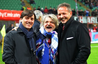 Sampdoria ieri, oggi e domani: quante risate tra Ferrero, Montella e Mihajlovic