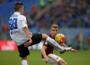 Roma-Atalanta 0-2: Denis e Gomez stendono i giallorossi