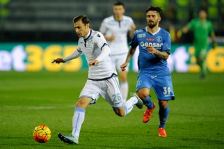 Empoli-Lazio 1-0: Tonelli sblocca la gara, gol di testa al 5'