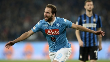 Diretta Napoli-Inter 2-1: Higuain da sogno!
