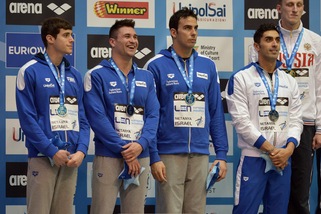 Nuoto, Europei 25m: tre medeglie per l'Italia