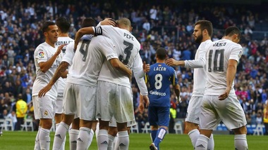 Liga, il Real Madrid dimentica la Coppa del Re: 4-1 al Getafe