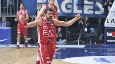 Basket, Serie A: Milano, vittoria a Reggio Emilia in lavagna a 2,00