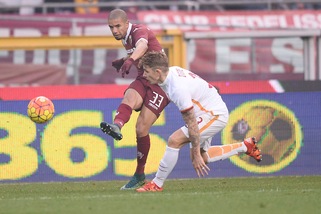 Torino-Roma, Bruno Peres: «Era rigore, per fortuna Damato l'ha concesso»