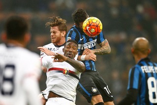 Inter-Genoa 1-0: nerazzurri di nuovo in vetta alla classifica