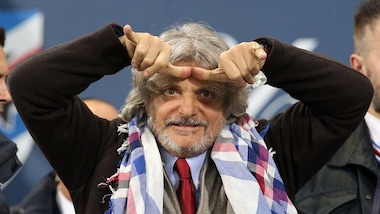 Sampdoria-Sassuolo: Ferrero fa il "toro" prima della partita