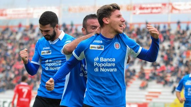 Perugia-Novara 1-4, goleada azzurra