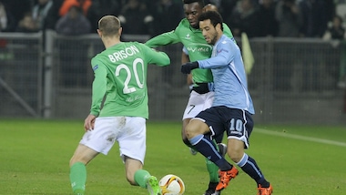 Diretta Europa League, Saint Etienne-Lazio 1-1: Eysseric pareggi al 76'