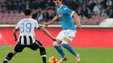 Serie A Napoli, per Gabbiadini parte di seduta in gruppo