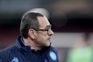Napoli, Sarri: «Non siamo favoriti, la Roma lotta per lo scudetto»