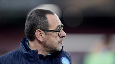 Napoli, Sarri: «Non siamo favoriti, la Roma lotta per lo scudetto»
