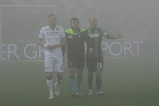 Sassuolo-Torino rinviata per nebbia. La data è incerta