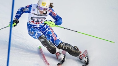 Coppa del mondo di sci, slalom Aare, in testa c'è la ceca Vlhova