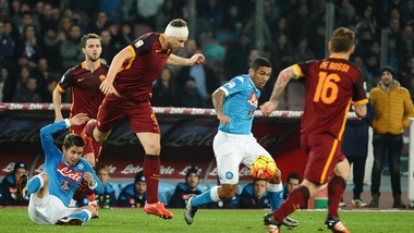 Diretta Napoli-Roma 0-0: Szczesny decisivo nel finale
