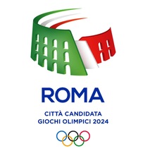 Olimpiadi, Roma 2024, ecco il logo: un Colosseo tricolore