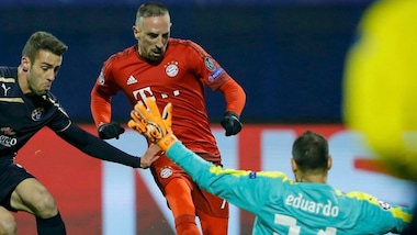 Champions: Bayern, Ribery si ferma ancora. Due mesi out