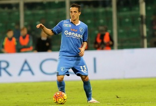 Serie A Empoli, distorsione alla caviglia per Maiello