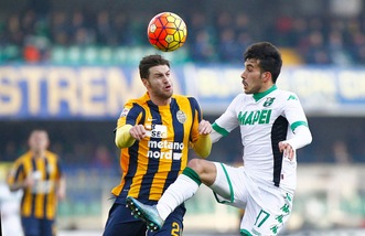 Verona-Sassuolo 1-1: la gara non si sblocca, è solo un pari