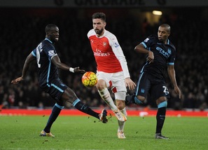 Premier: Arsenal-Manchester City 2-1, Gunners a -2 da Ranieri
