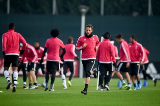 Juventus, allenamento terminato in vista della gara con il Frosinone