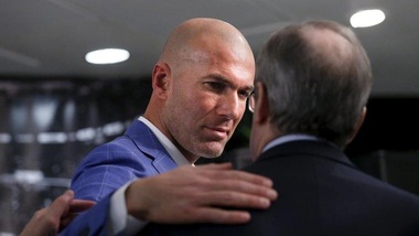 Liga Real Madrid, festa per il primo allenamento di Zidane