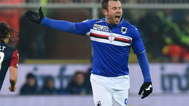 Serie A Sampdoria, Cassano: «La Nazionale? Mi gioco le mie carte»