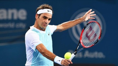 Tennis, Atp Brisbane, Federer vola in semifinale, Dimitrov ko