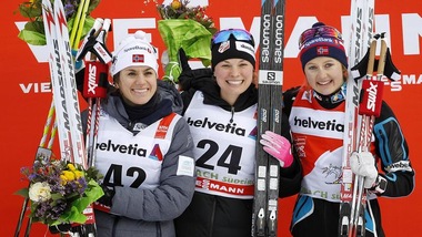 Sci nordico, Diggins vince la 5km a Dobbiaco