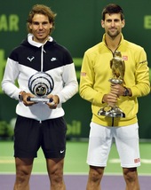 Tennis, Qatar Open: Djokovic strapazza Nadal e trionfa a Doha