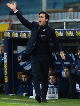 Serie A Sampdoria, Montella: «L'arbitro ha sbagliato»