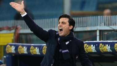 Serie A Sampdoria, Montella: «L'arbitro ha sbagliato»
