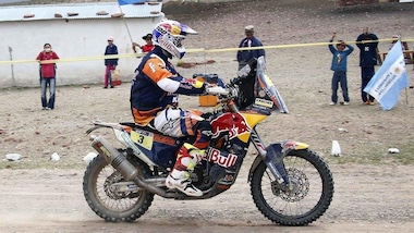 Dakar moto, 9° tappa: Price è leader, fuori Goncalves