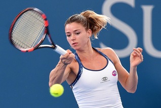 Tennis Wta Hobart, Giorgi ko ai quarti contro Bouchard