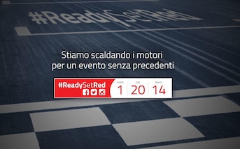 F1 Ferrari: ecco #ReadySetRed, attesa per la presentazione della monoposto