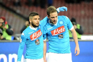 Napoli, Insigne: «Higuain o Dybala? Gonzalo è uno dei più forti al mondo»