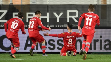 Coppa Italia, Spezia-Alessandria 1-2: Bocalon trascina i grigi in semifinale con il Milan