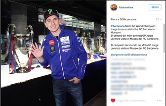 MotoGp, Lorenzo in posa con la Champions