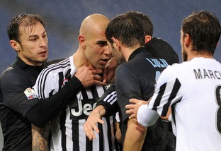 Coppa Italia, Lazio-Juventus: scintille all'Olimpico tra Zaza e Lulic
