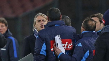 Coppa Italia, Mancini: «Sarri non ha offeso me, ma tante persone»